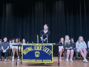 NHS new member ceremony 