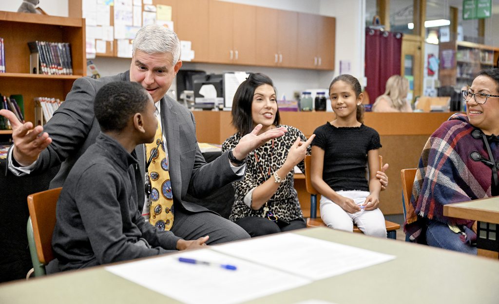 State Education Department visits Pinewood’s ENL program Mohonasen