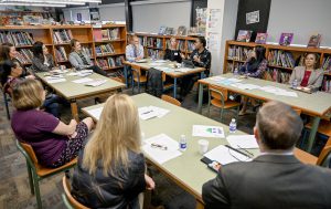 NYSED officials school visit
