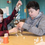 Cardboard Challenge winners tour the CAT building