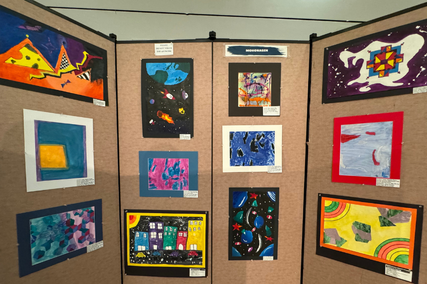 Mohonasen students featured in the 15th Annual K-8 Empire State Plaza Art Exhibition