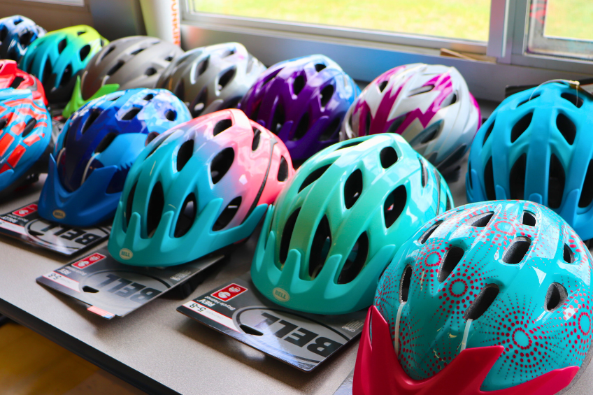 Helmet Handout Program