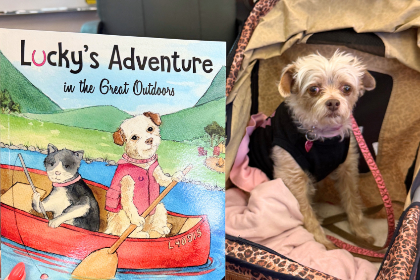 Author Elizabeth Macy visits at Bradt