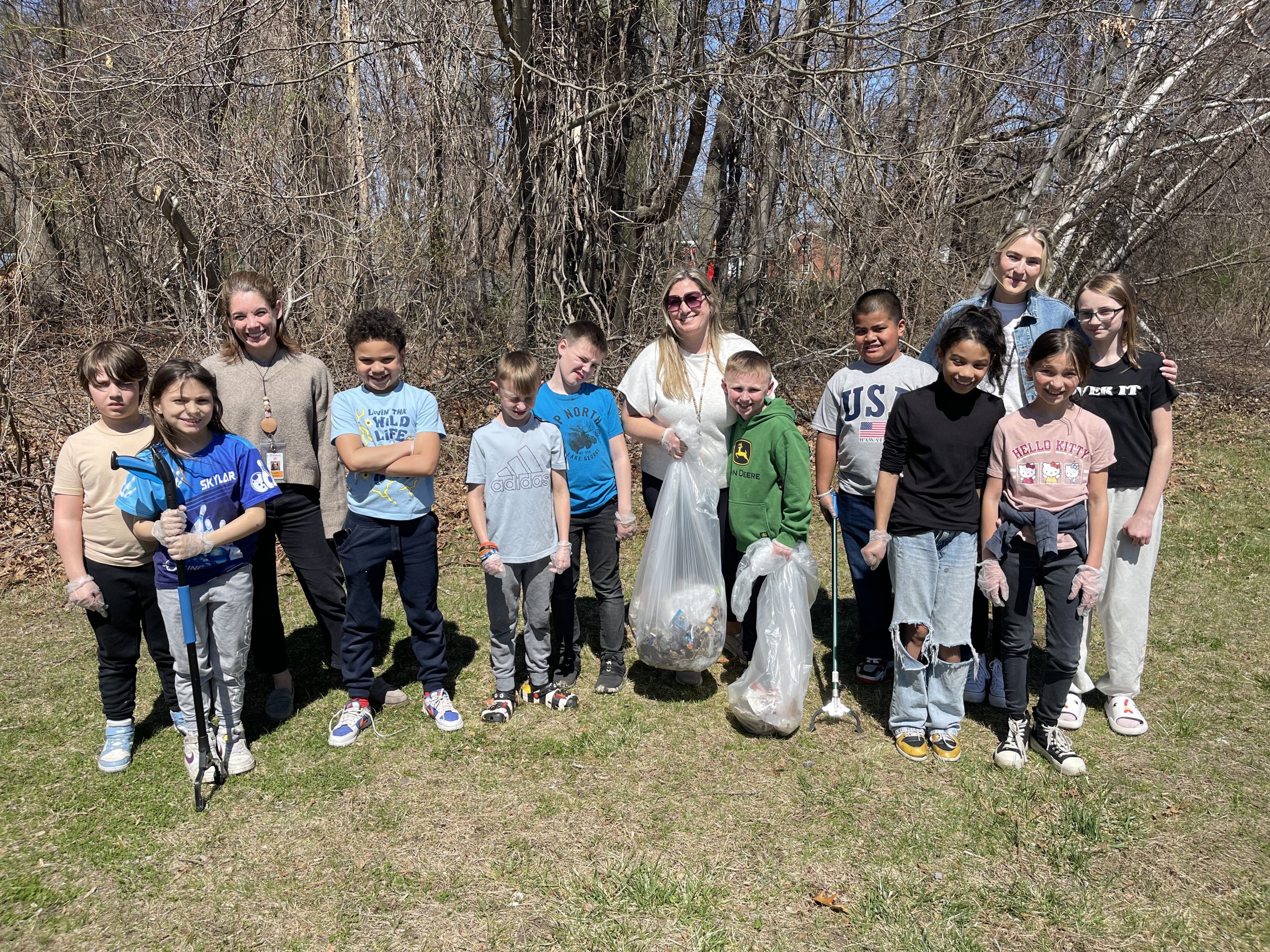 Pinewood’s Earth Day clean up