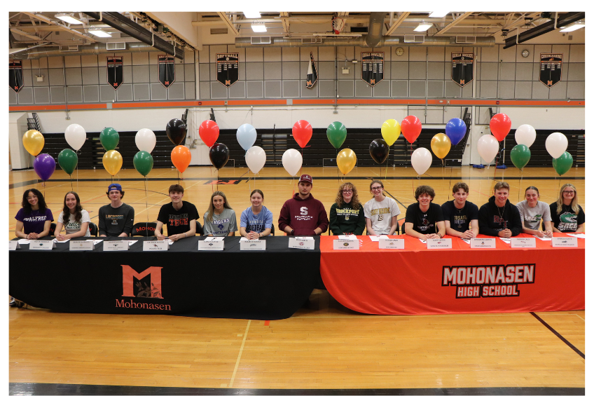 Senior student-athlete signing day