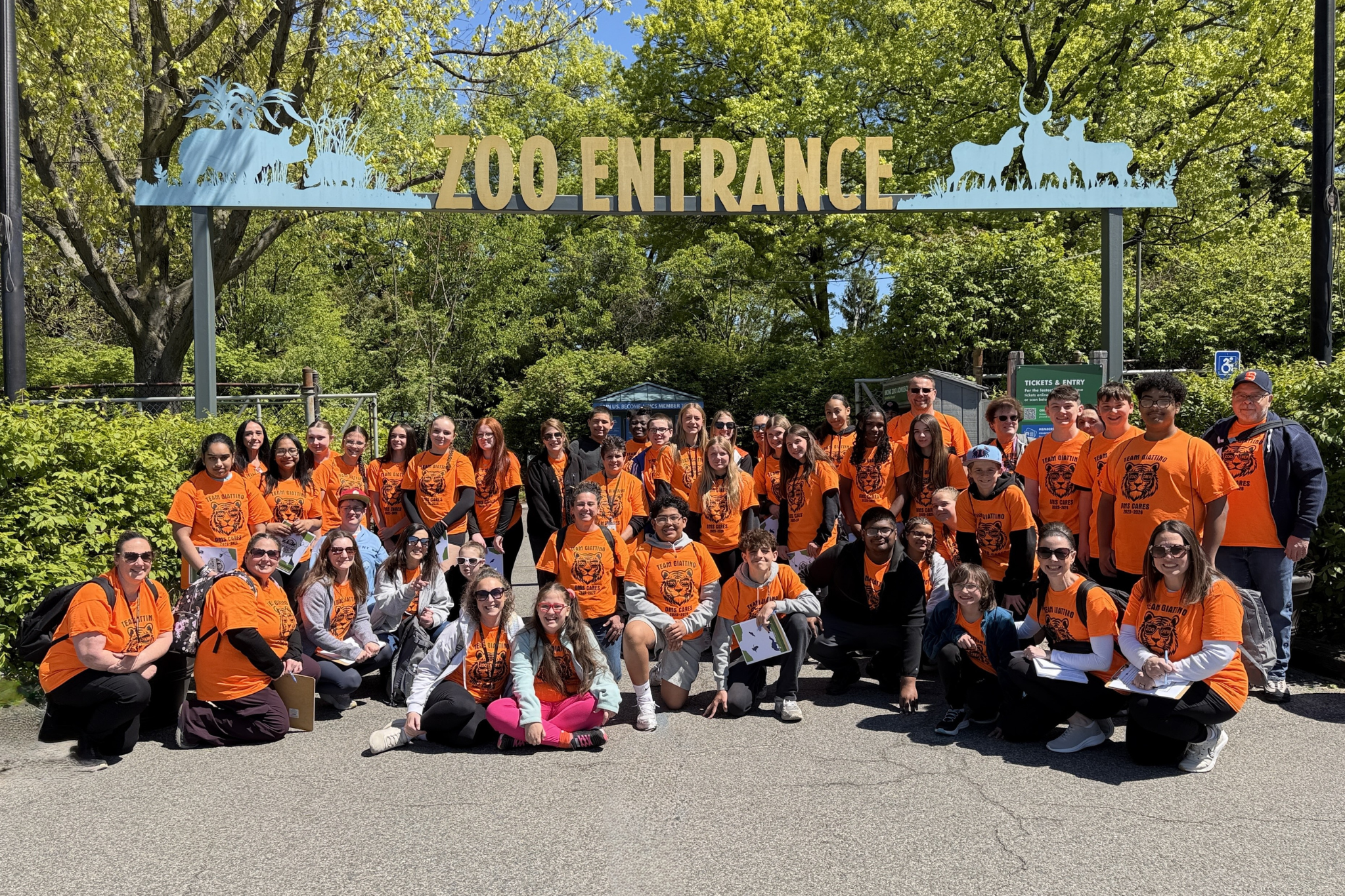 Team Giattino and DMS CARES Day at the Bronx Zoo