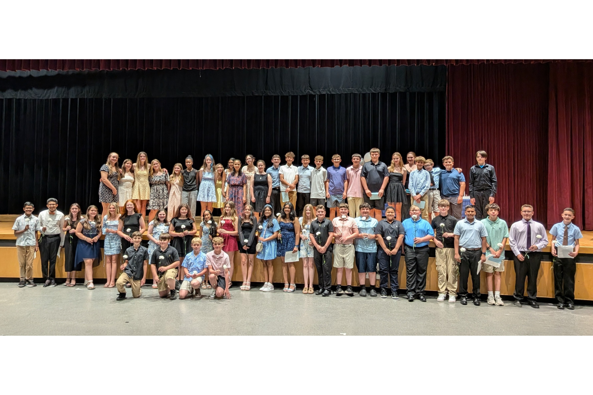 Students for a group shot