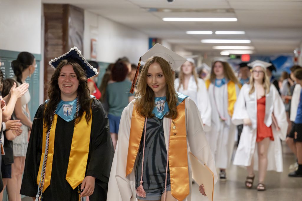 Mohonasen high school senior send-off in Rotterdam on Friday, June 12, 2026.