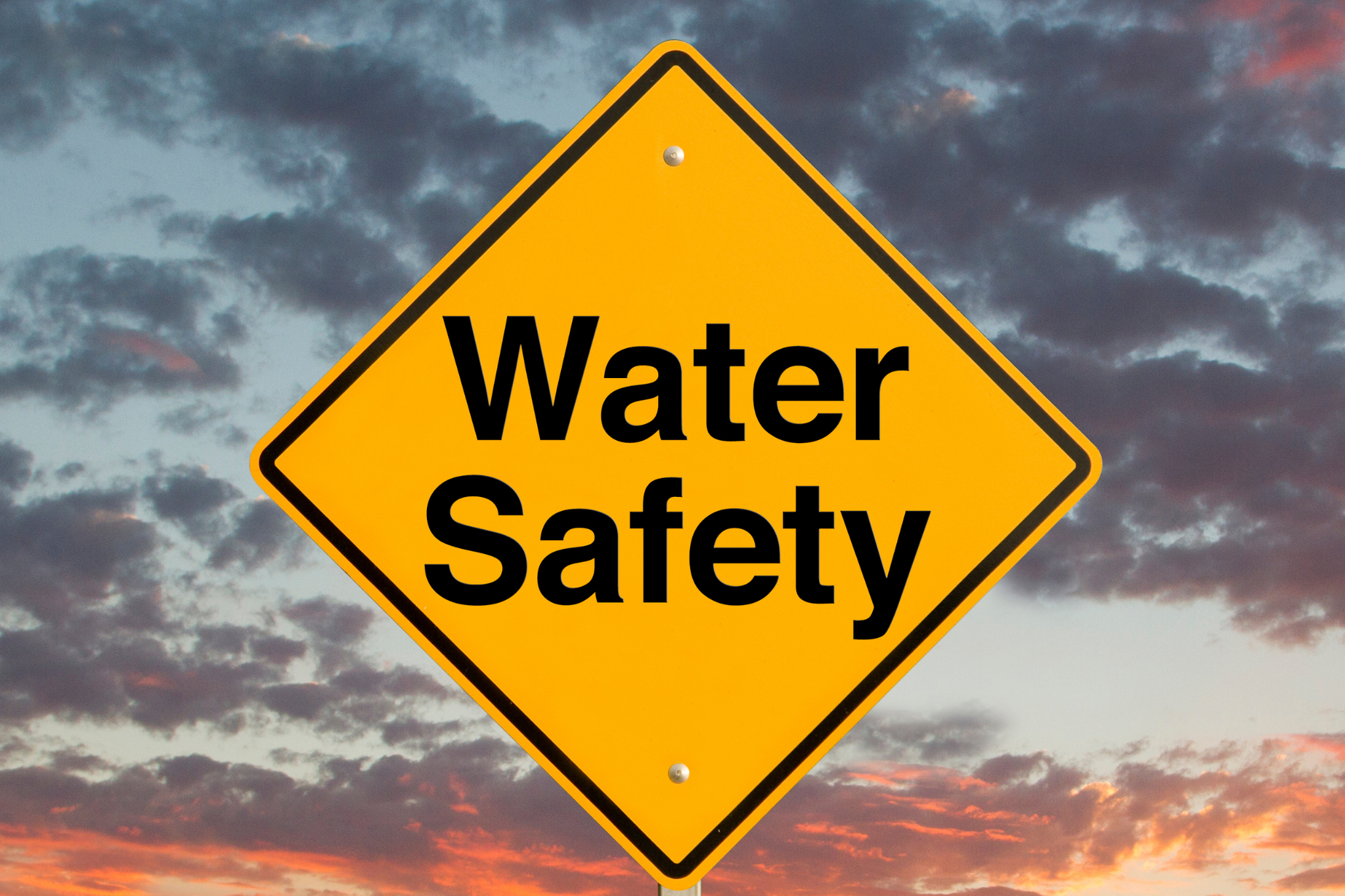 Water safety sign