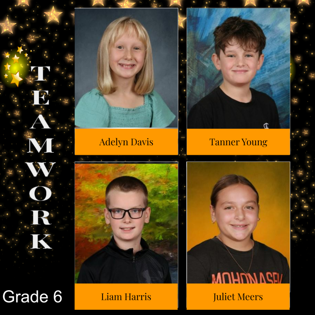 Sept. Draper students of the month