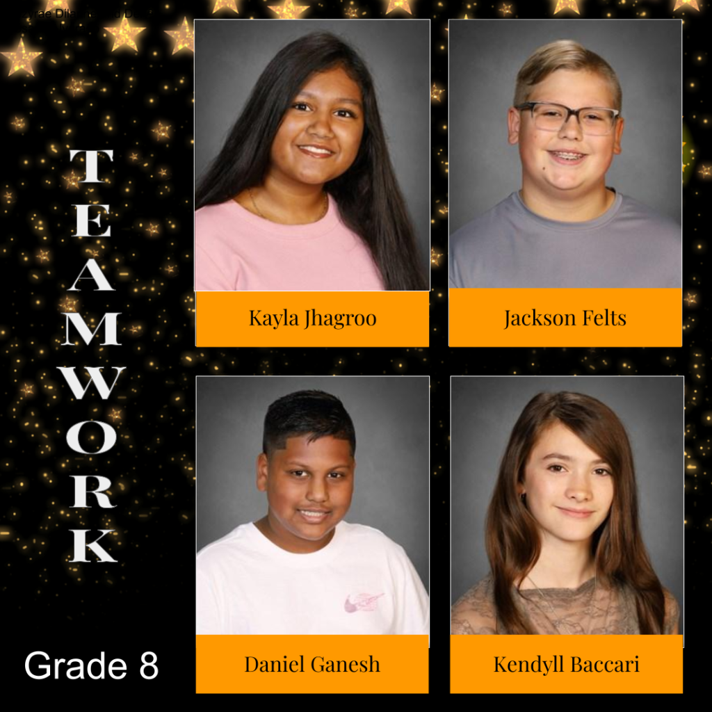 Sept. Draper students of the month