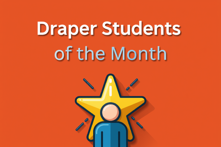 Sept. Draper Students of the Month